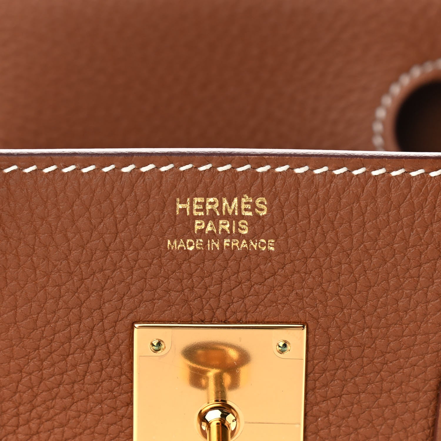 Hermes Togo Birkin 30 Gold 5 of 9
