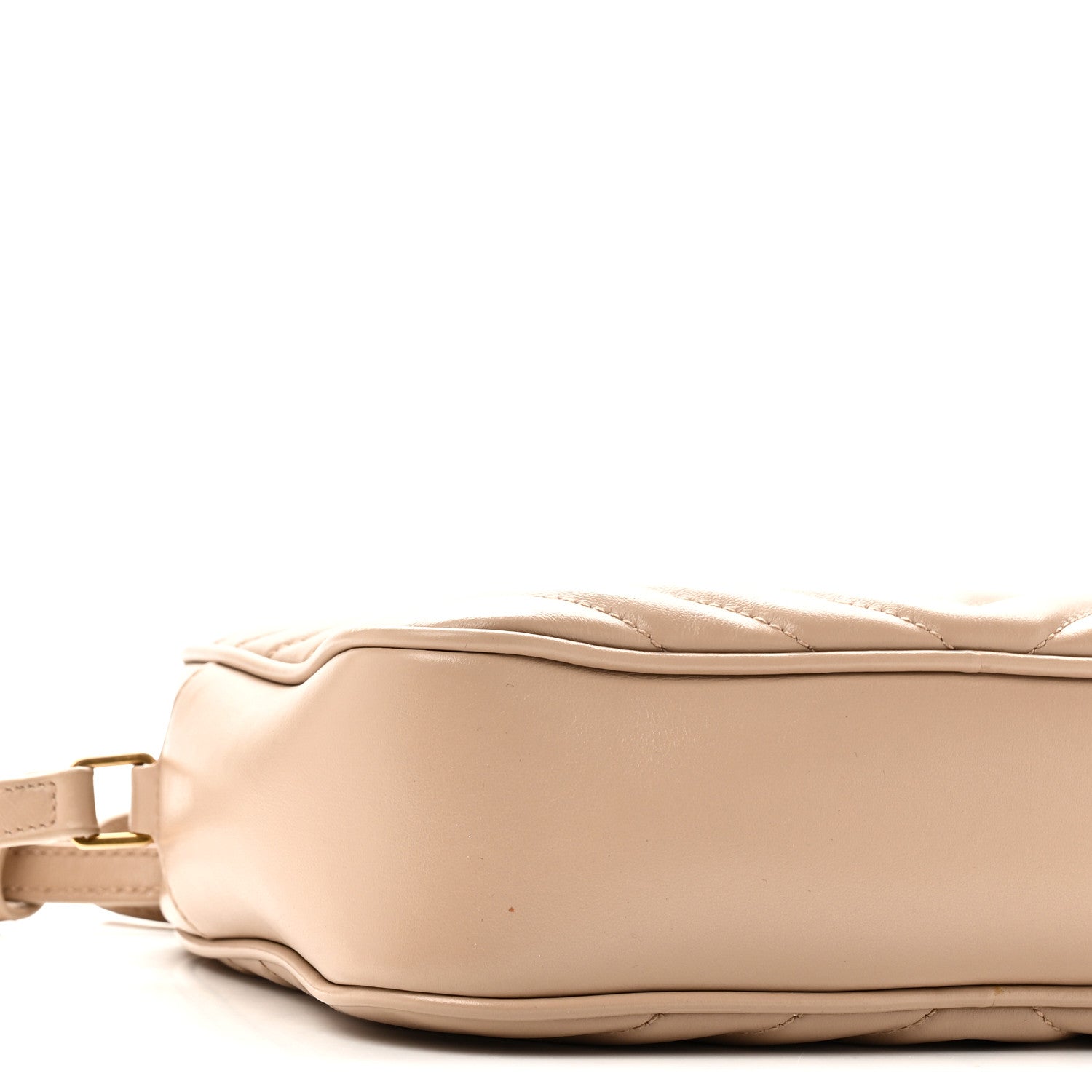 Saint Laurent Calfskin Matelasse Monogram Lou Camera Bag Dark Beige 9 of 10