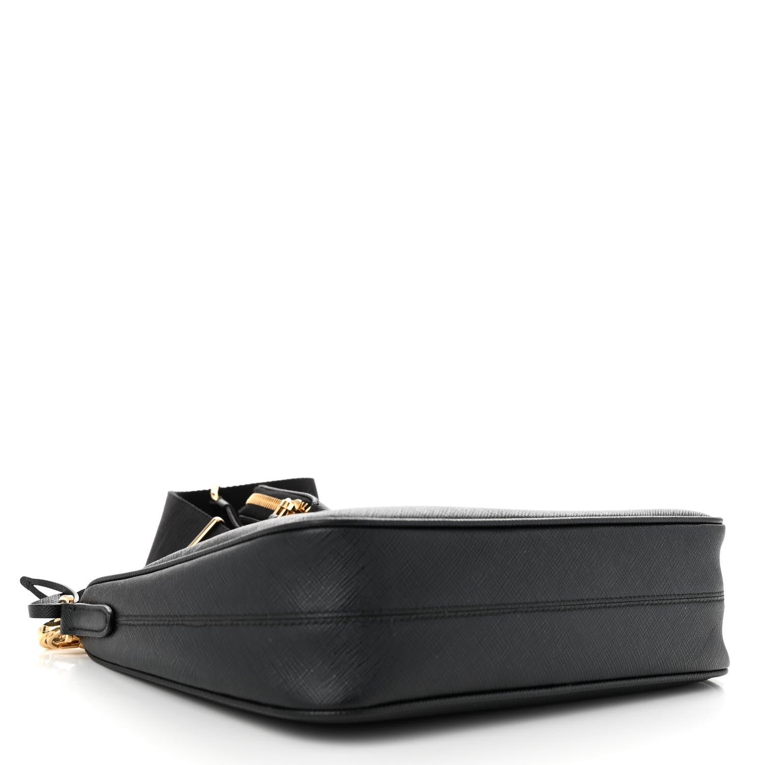 Prada Saffiano Lux Re-Edition 2005 Shoulder Bag Black 4 of 10