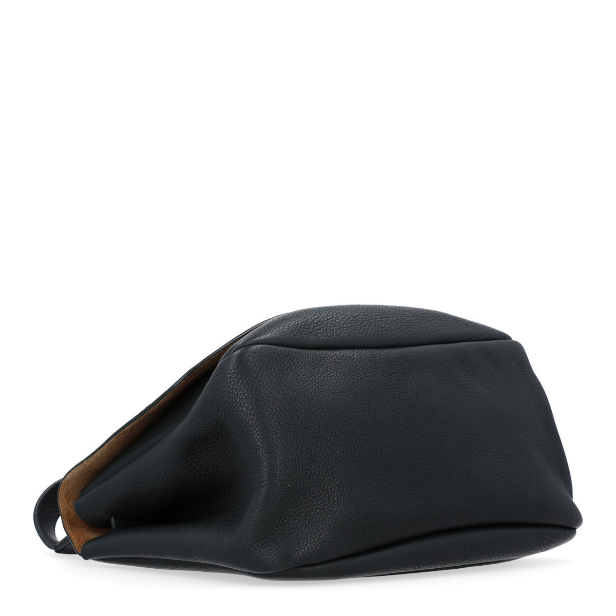 Calfskin Small Mail Bag Bottle Green