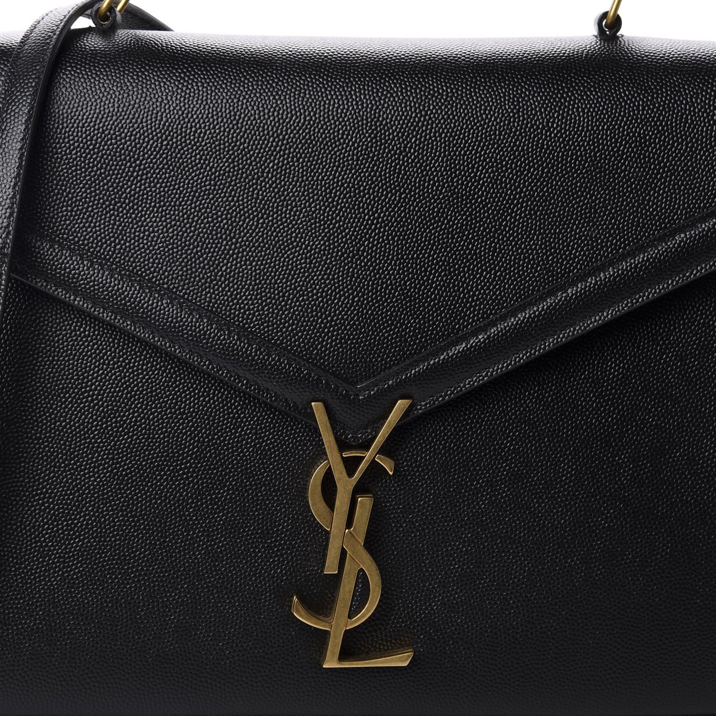 Grain de Poudre Medium Classic Monogram Cassandra Top Handle Black Rouge Legion