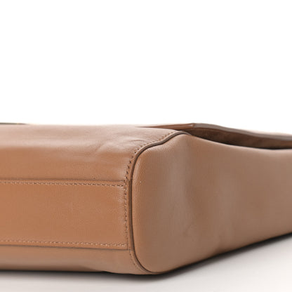 Saint Laurent Smooth Calfskin Suede Medium Reversible Monogram Kate Satchel Light Ochre 15 of 15