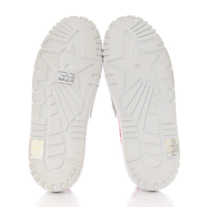 Christian Dior Reflective Fabric Shaded Dior-ID Platform Sneakers 39 Raspberry 5 of 8