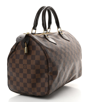Louis Vuitton Damier Ebene Speedy 30 3 of 19