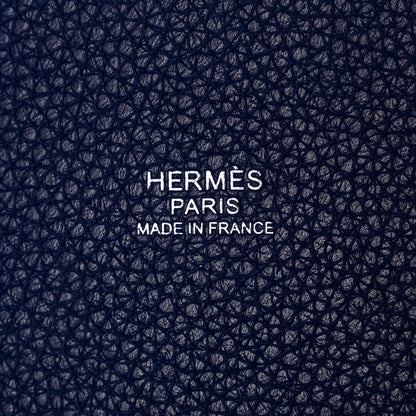 Hermes Taurillon Maurice Picotin Lock 18 PM Bleu Saphir 6 of 12