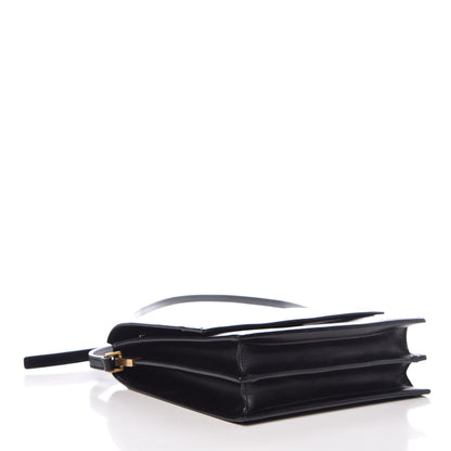 Saint Laurent Calfskin Sao Shoulder Bag Black 4 of 11