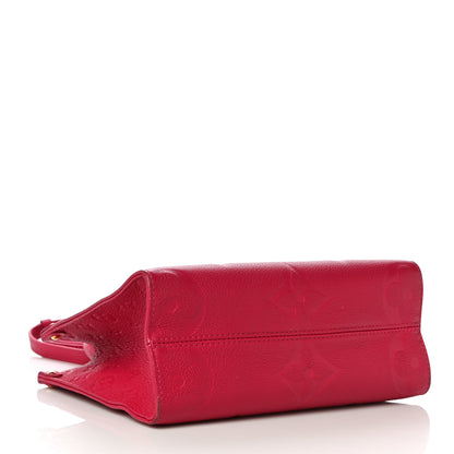 Louis Vuitton Empreinte Monogram Giant Onthego PM Freesia 4 of 16