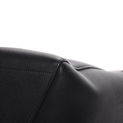 Celine Soft Grained Calfskin Sangle Bucket Bag Black 9 of 12
