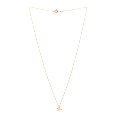 Tiffany 18K Rose Gold Diamond Paloma Picasso Olive Leaf Pendant Necklace 3 of 5