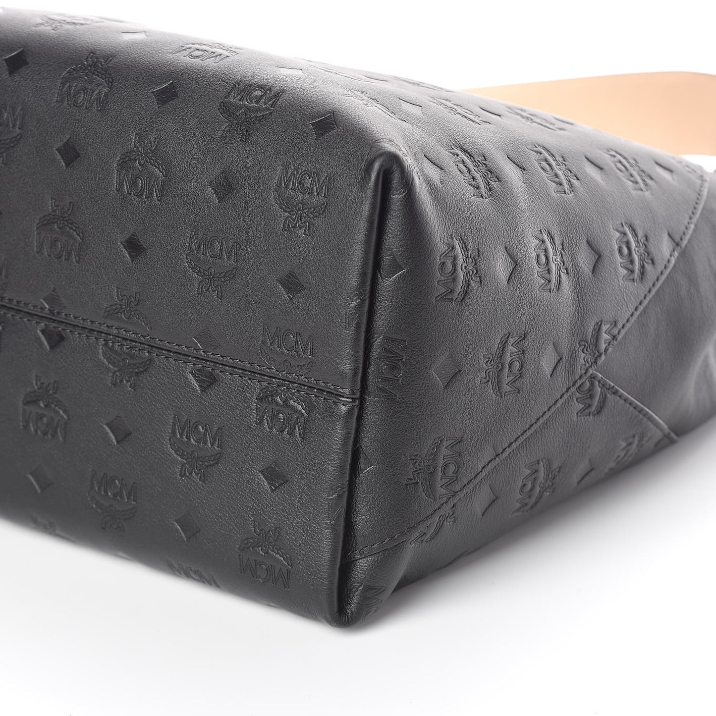 Calfskin Ottomar Monogram Large Klara Hobo Black