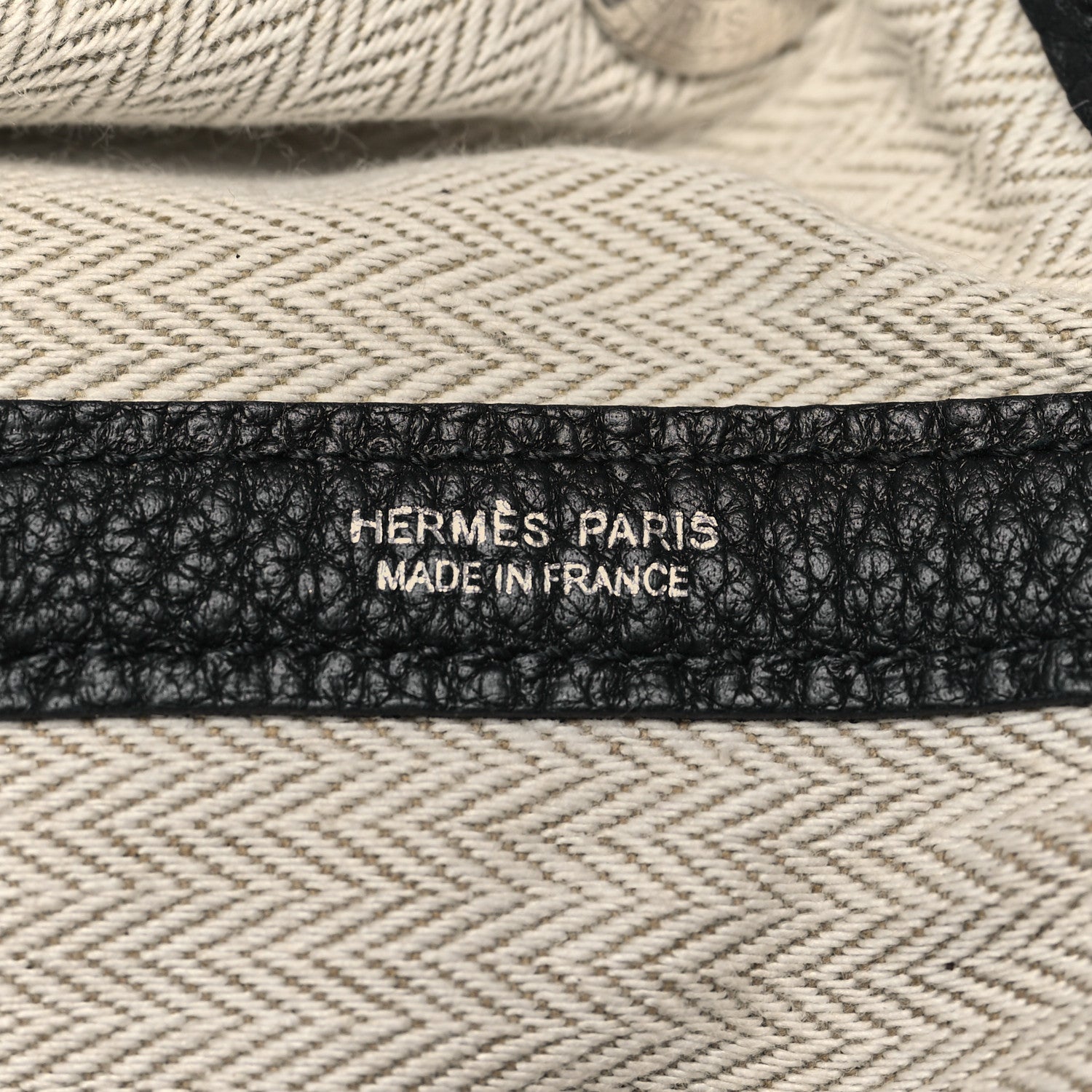 Hermes Negonda Garden Party Tote 36 MM Black 6 of 11