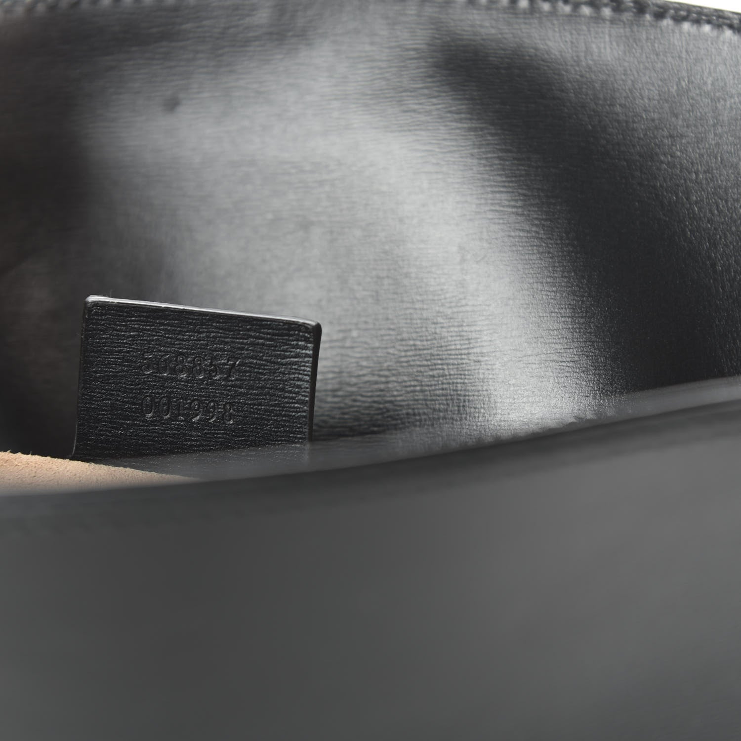 Gucci Calfskin Medium Arli Shoulder Bag Black 10 of 11