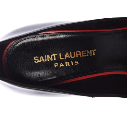 Saint Laurent Calfskin Zoe 105 Pumps 37 Black 7 of 9