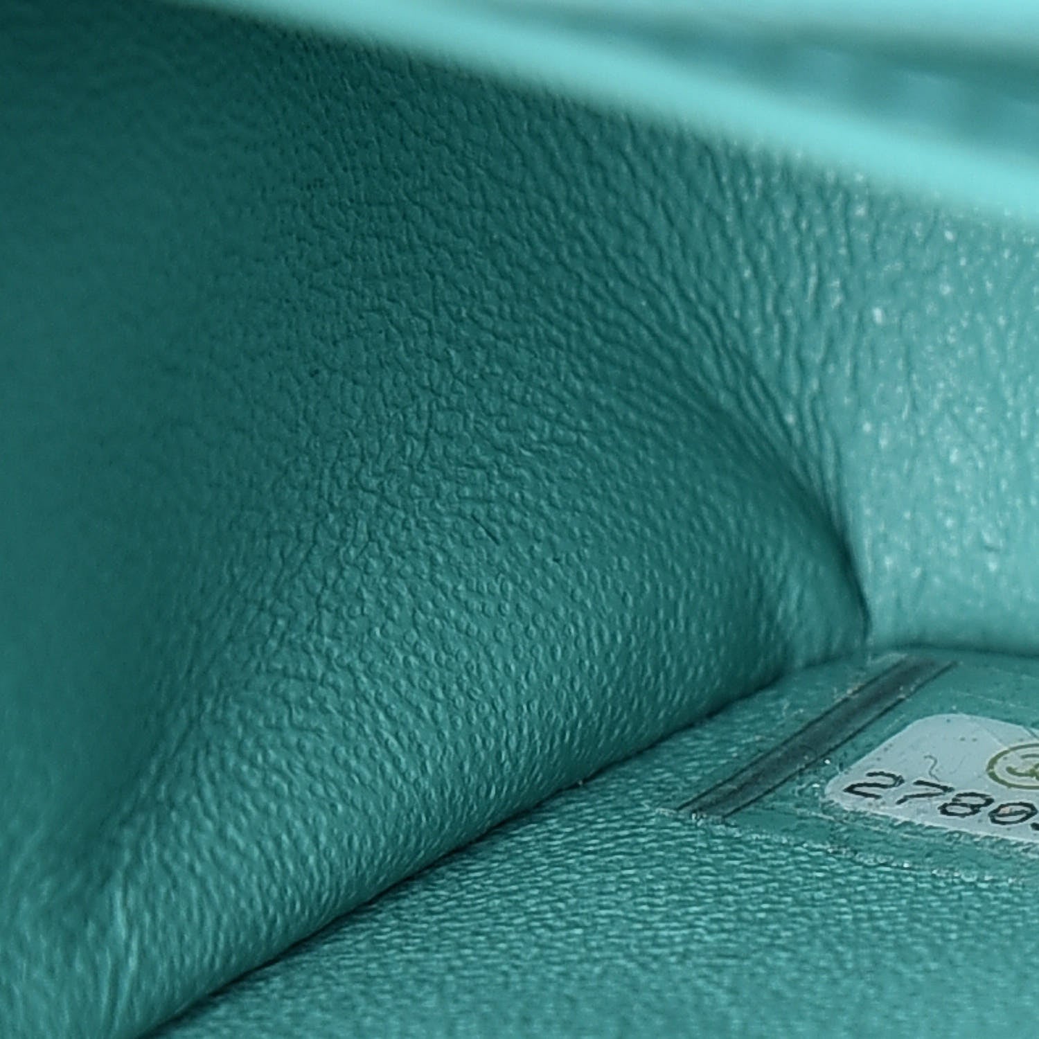 Chanel Lambskin Quilted Mini Rectangular Flap Green 7 of 10