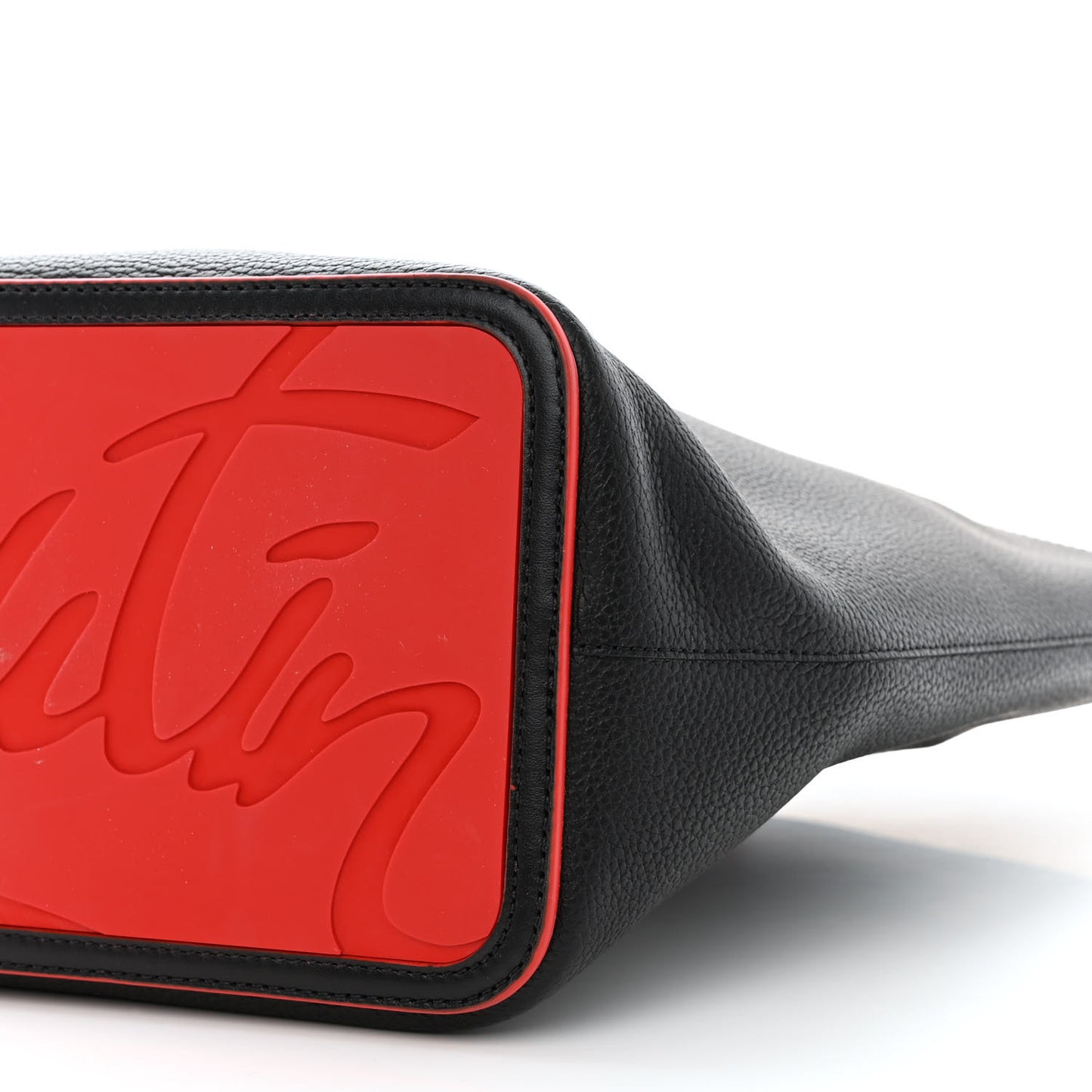 Calfskin Spikes East West Cabata Tote Black