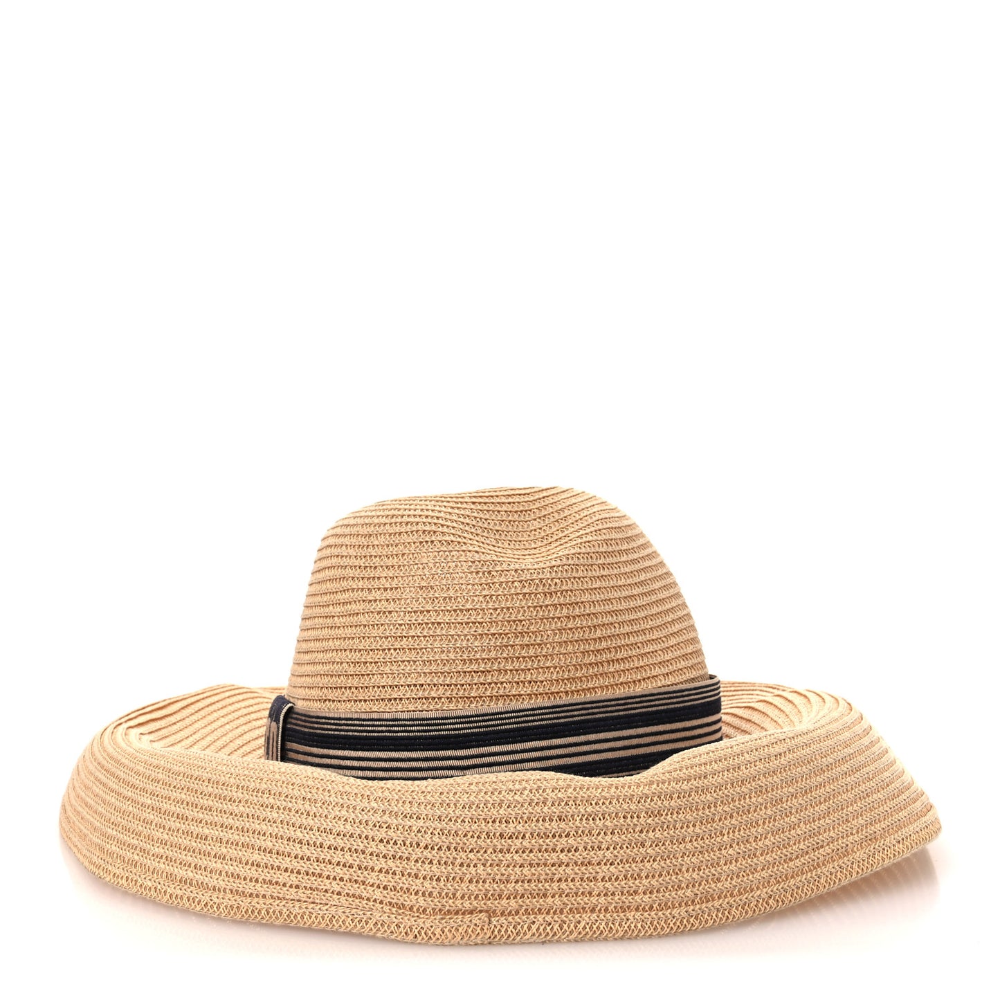 Straw Brim Hat 57 Natural