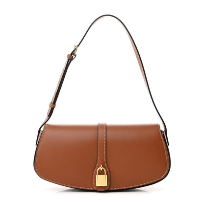Celine Smooth Calfskin Tabou Shoulder Bag Tan 1 of 11