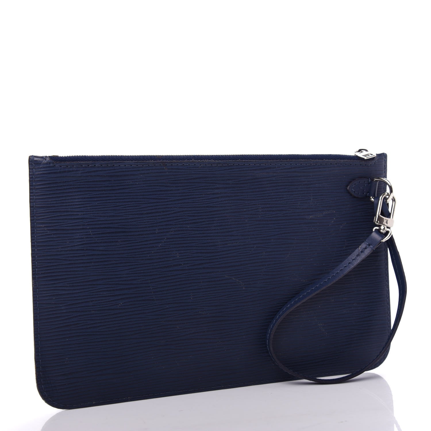 Louis Vuitton Epi Neverfull Pochette MM GM Indigo 3 of 7