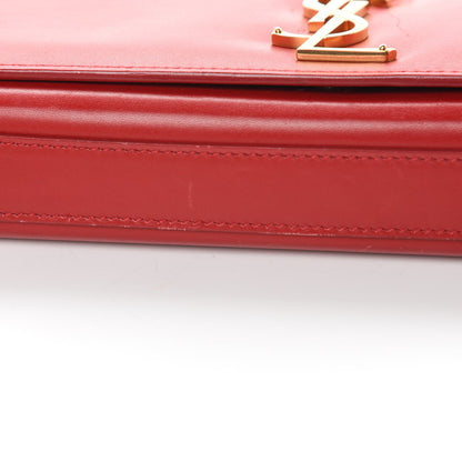 Saint Laurent Calfskin Classic Monogram Cassandre Clutch Rouge Orient 16 of 19