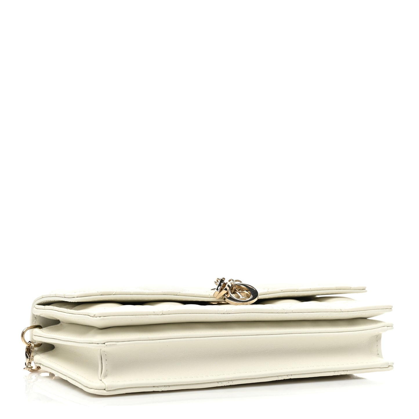 Lambskin Cannage Mini My Dior Bag Latte