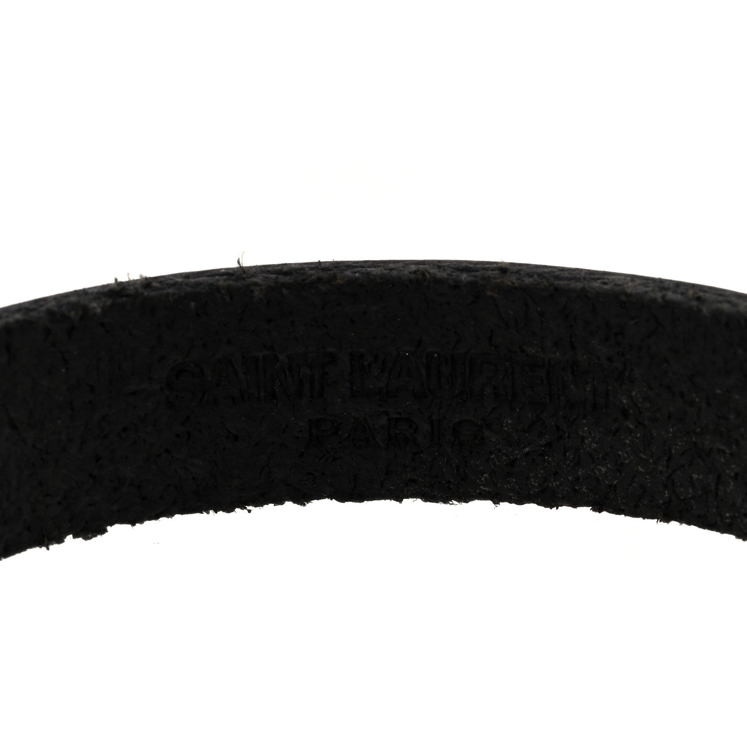 Saint Laurent Calfskin Opyum Bracelet S Black 4 of 5