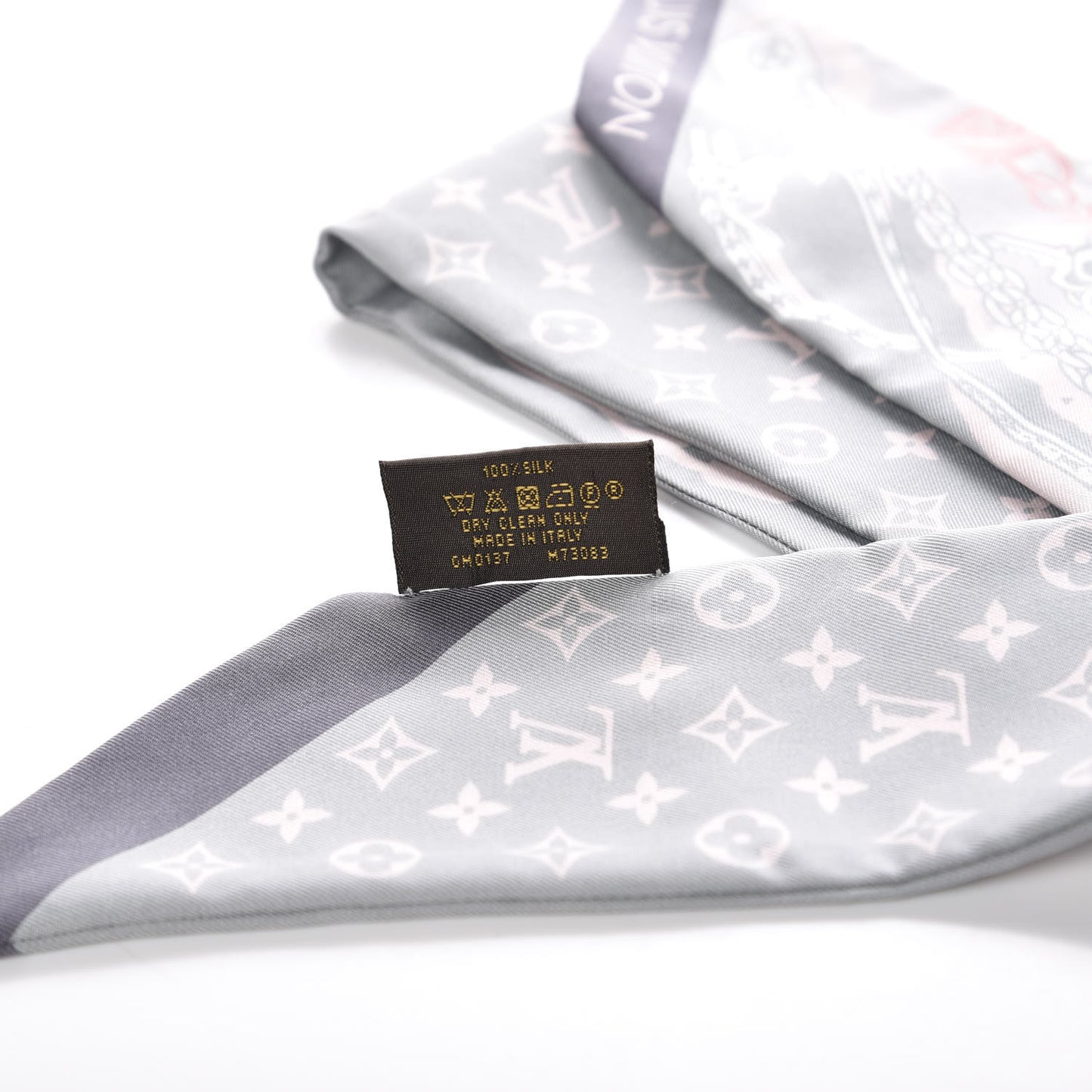 Silk Dreamonogram Bandeau Grey
