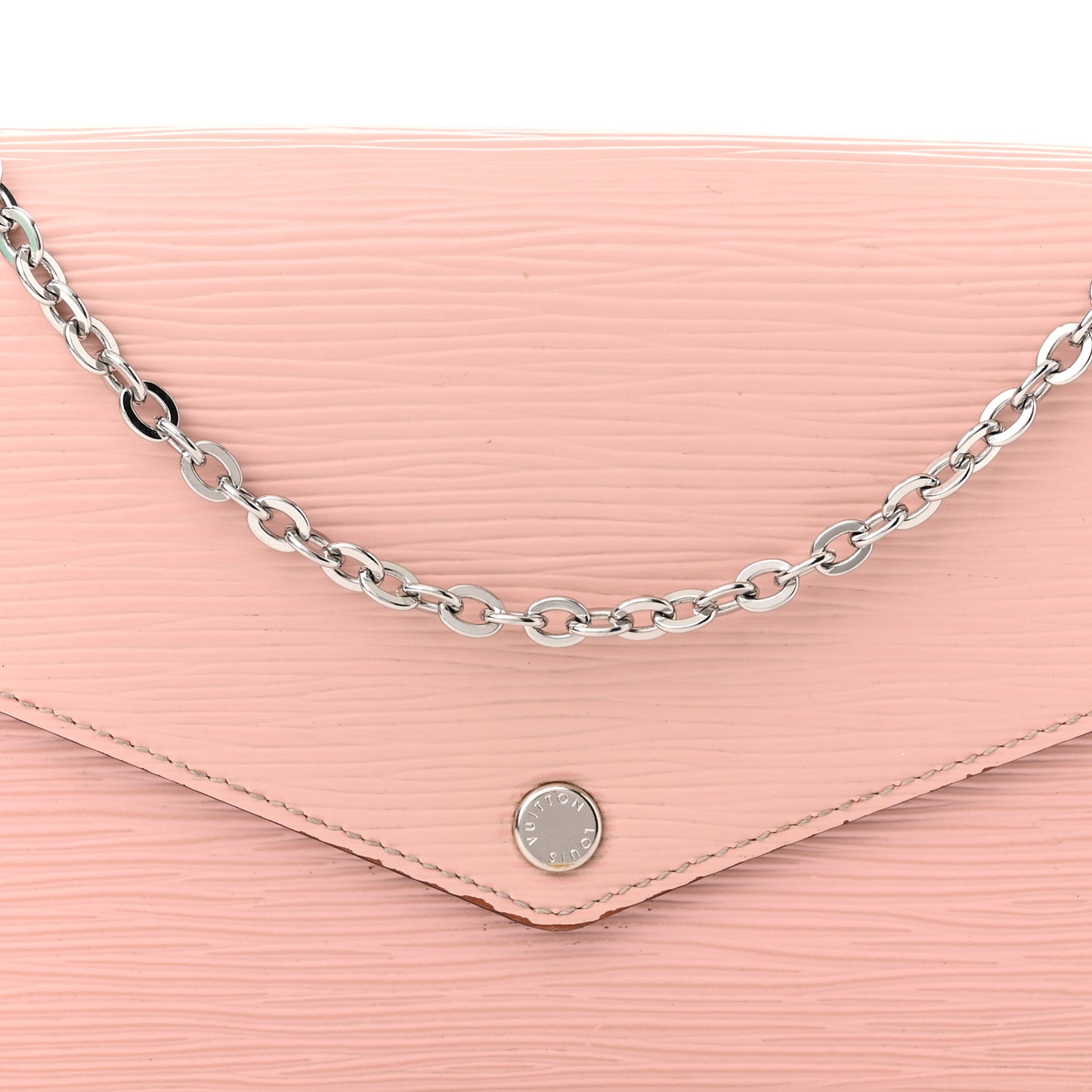 Epi Pochette Felicie Rose Ballerine