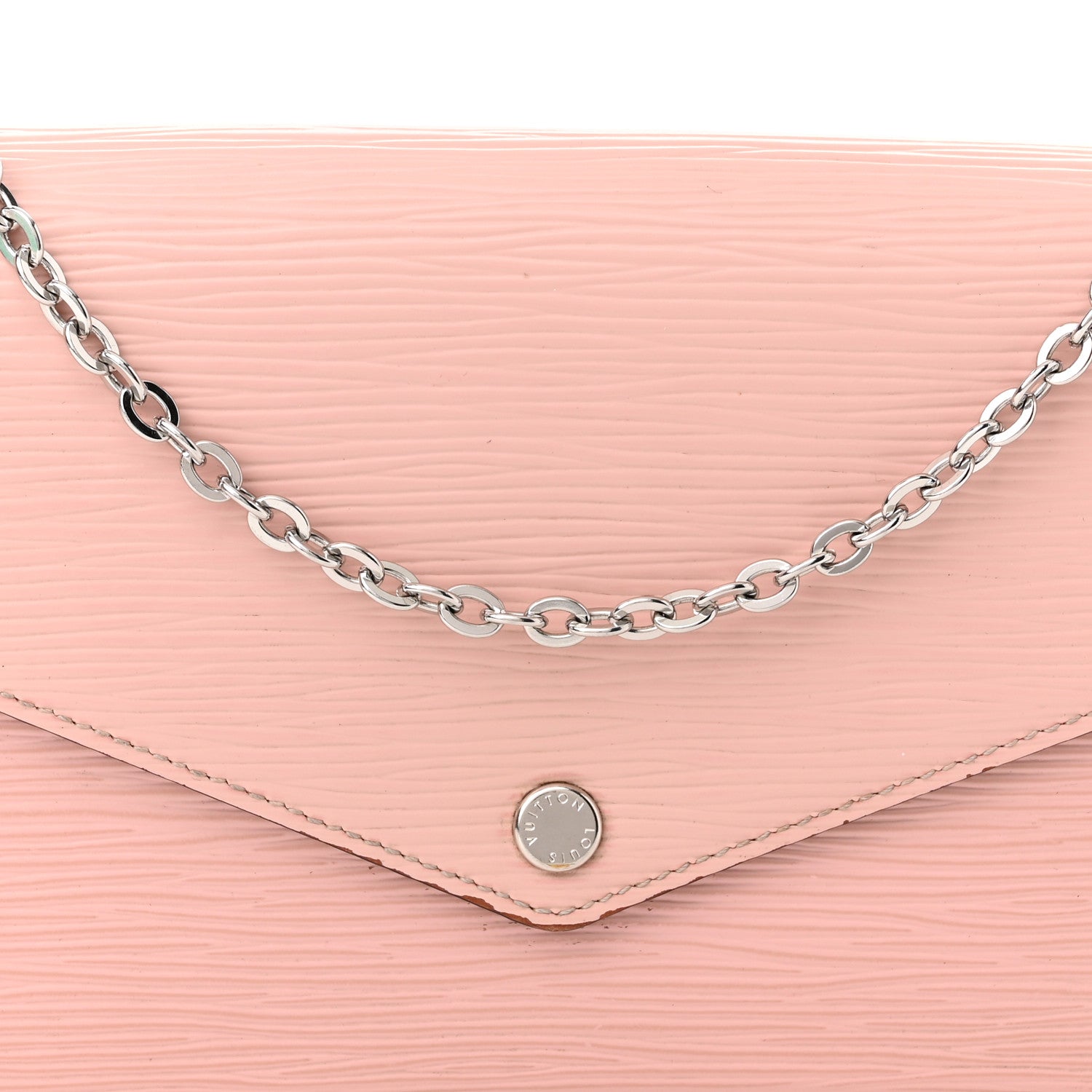 Louis Vuitton Epi Pochette Felicie Rose Ballerine 7 of 14