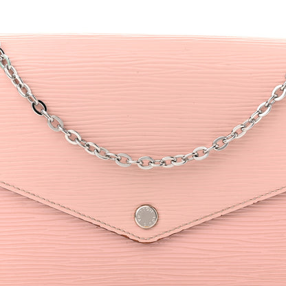 Louis Vuitton Epi Pochette Felicie Rose Ballerine 7 of 14