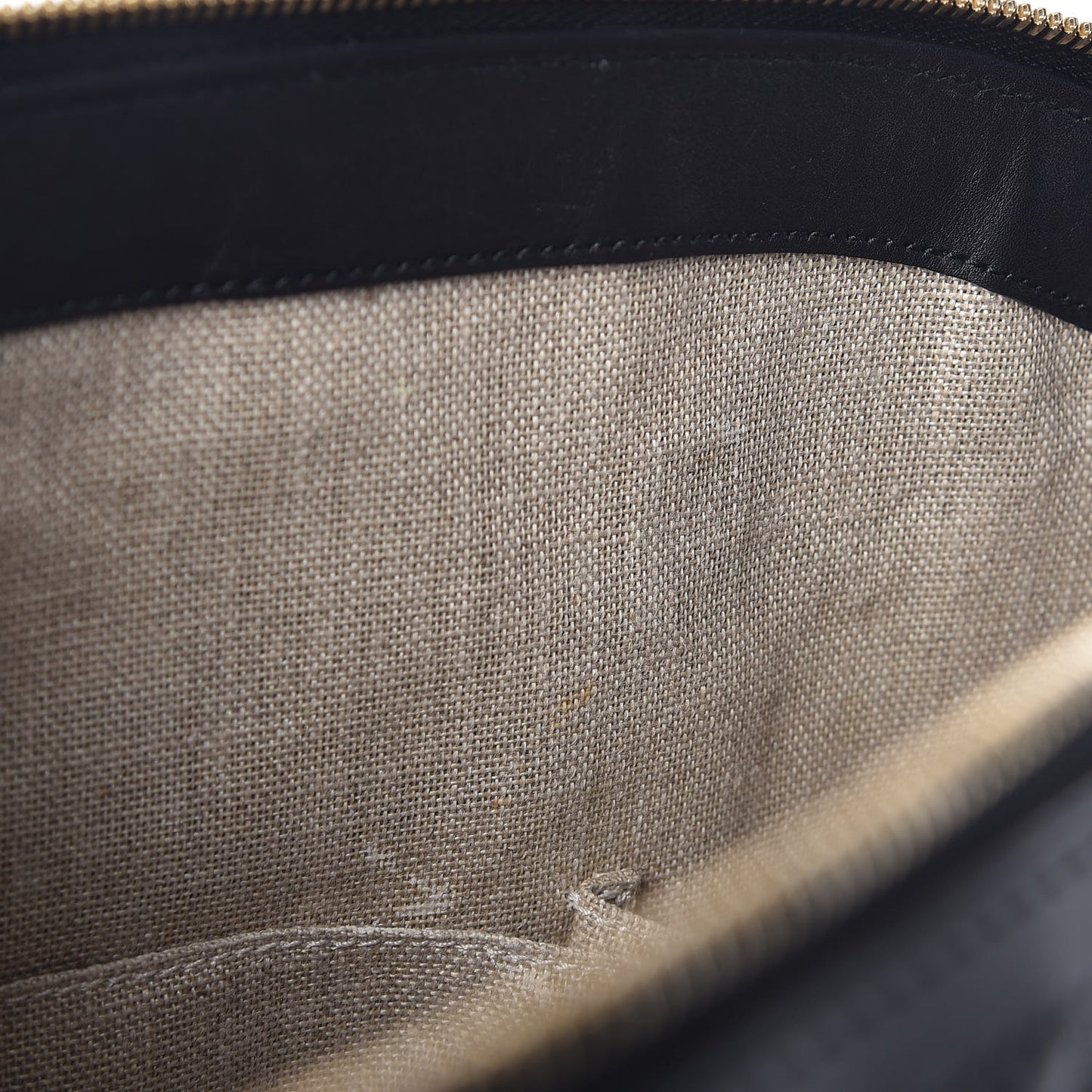 Soft Microguccissima Dome Satchel Black