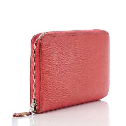 Hermes Epsom Silk'In Wallet Rose Jaipur 3 of 15