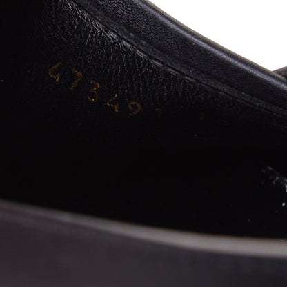 Gucci Calfskin Mens Horsebit River Slingback Slippers 10 Black 8 of 12