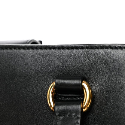 Gucci Calfskin Medium Sylvie Top Handle Tote Black 12 of 12