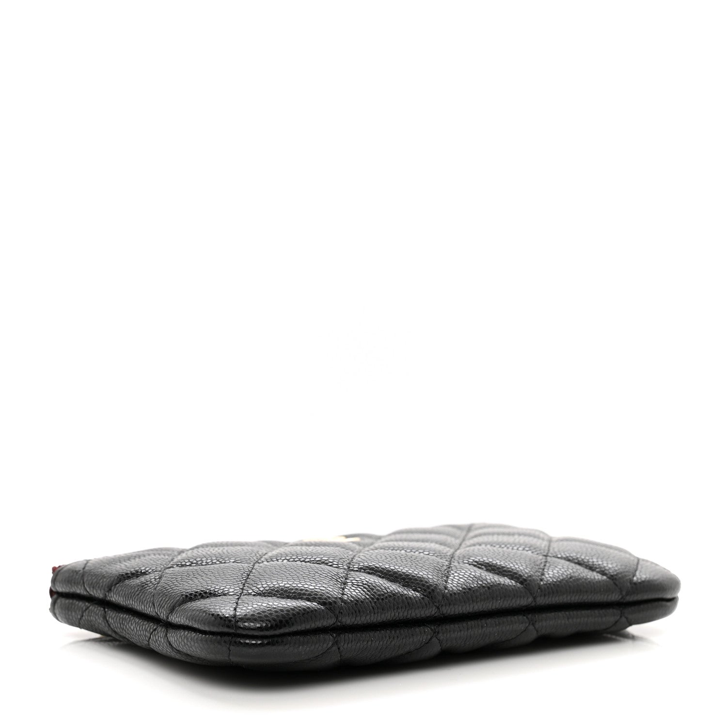 Chanel Caviar Quilted Small Cosmetic Case Black 4 of 8