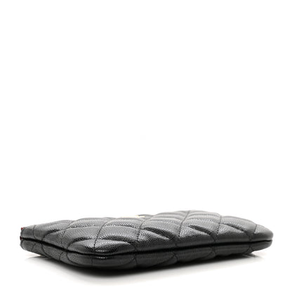 Chanel Caviar Quilted Small Cosmetic Case Black 4 of 8