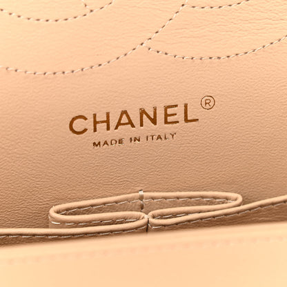 Chanel Caviar Quilted Jumbo Double Flap Beige Clair 6 of 10