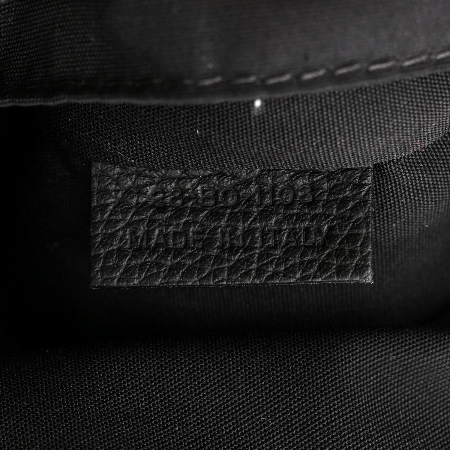 Christian Dior X KAWS Nylon Calfskin Logo Backpack Black 7 of 12