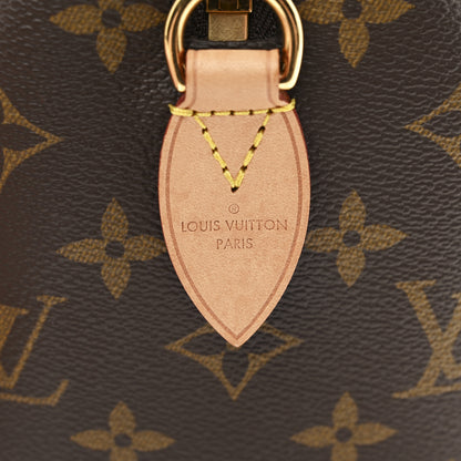 Louis Vuitton Monogram Speedy Bandouliere 20 Black 6 of 9