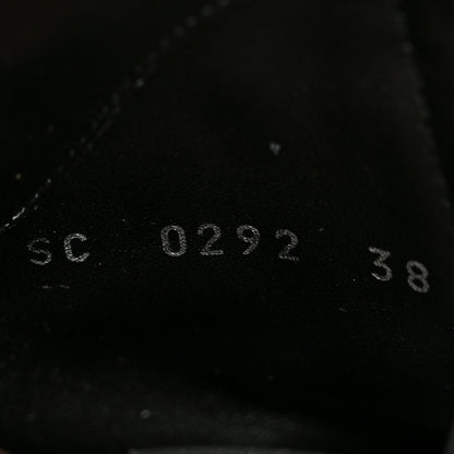 Louis Vuitton Calfskin Monogram Denim Laureate Platform Desert Boots 38 Grey 6 of 8