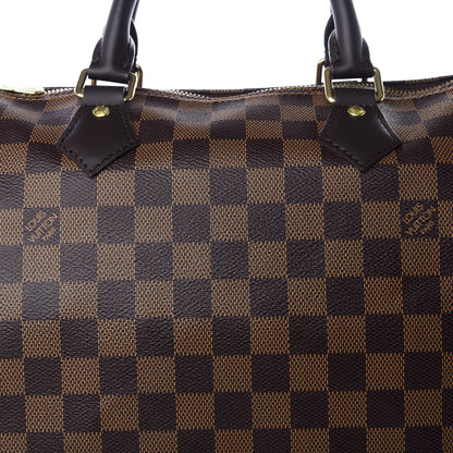 Louis Vuitton Damier Ebene Speedy Bandouliere 30 8 of 9