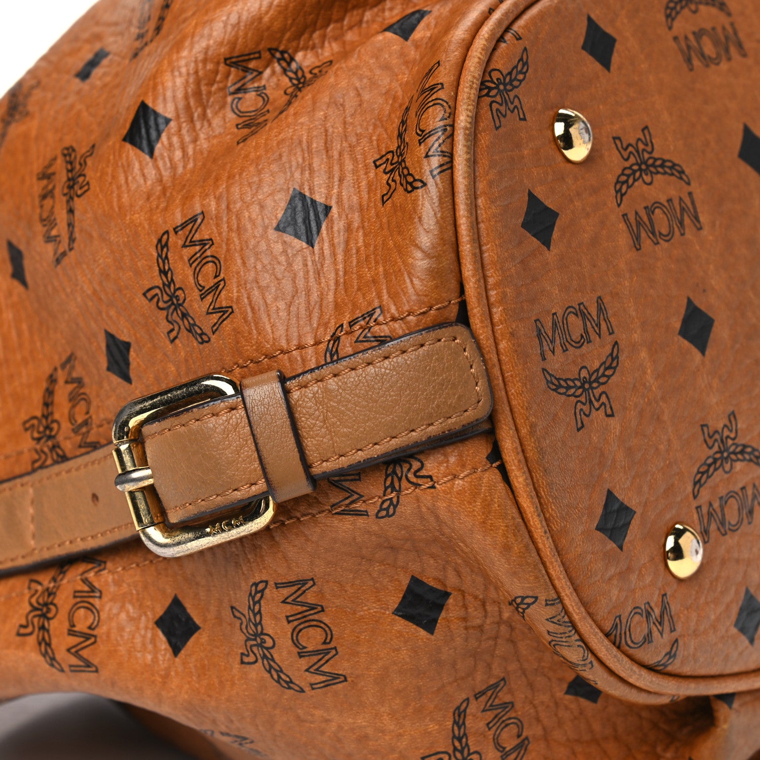 MCM Visetos Hobo Cognac 11 of 16