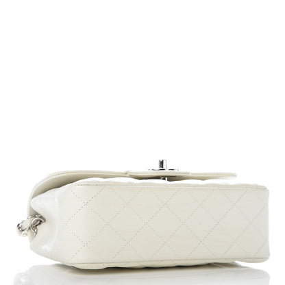 Chanel Calfskin Quilted Mini Rectangular Flap White 4 of 9