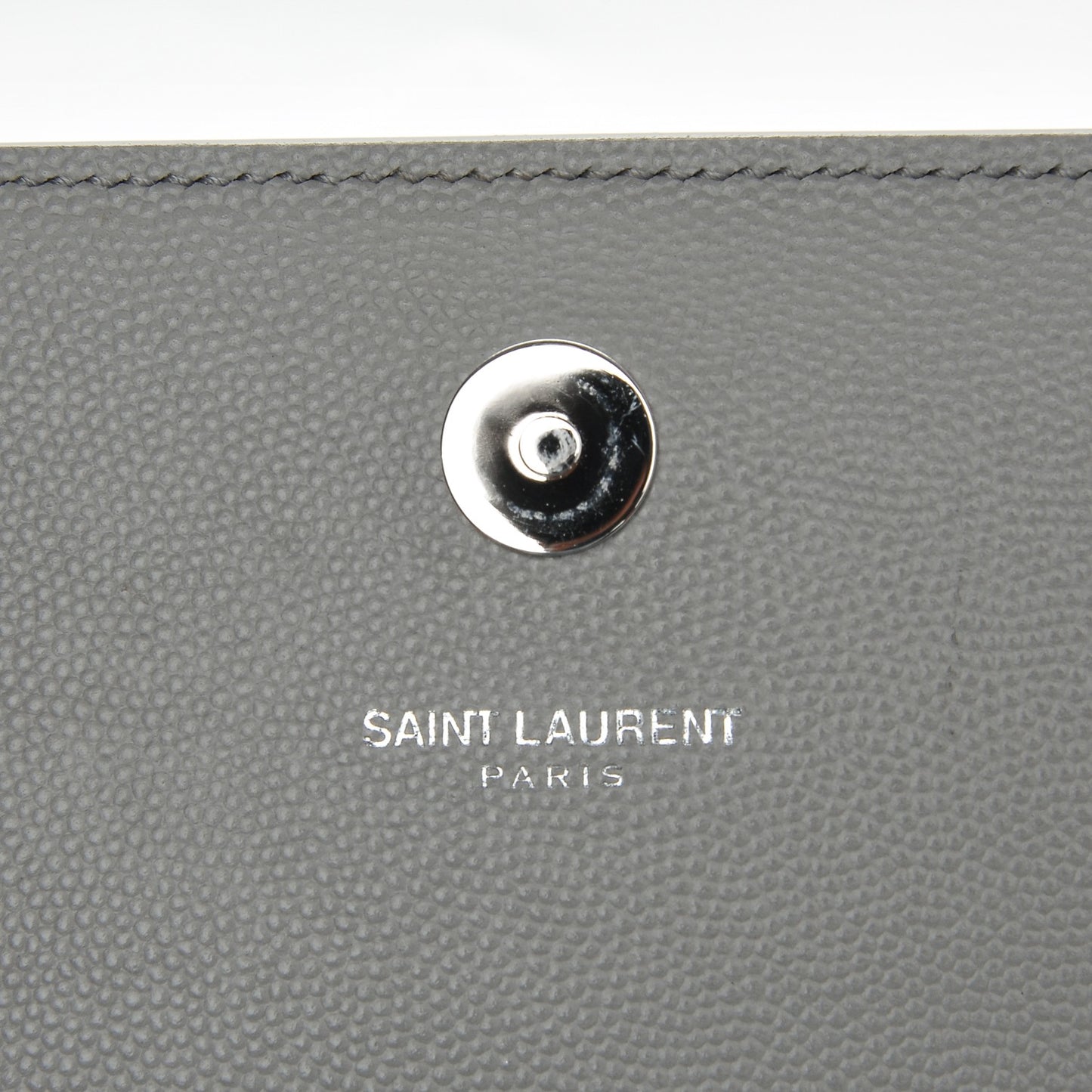 Grain De Poudre Classic Monogram Kate Clutch Souris