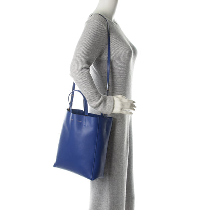 Celine Grained Calfskin Small Vertical Cabas Indigo 2 of 7