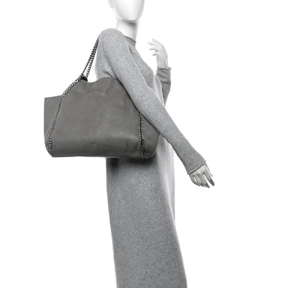 Stella McCartney Shaggy Deer Falabella Reversible Tote Light Grey 2 of 18