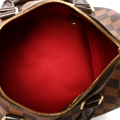 Louis Vuitton Damier Ebene Speedy Bandouliere 25 5 of 12