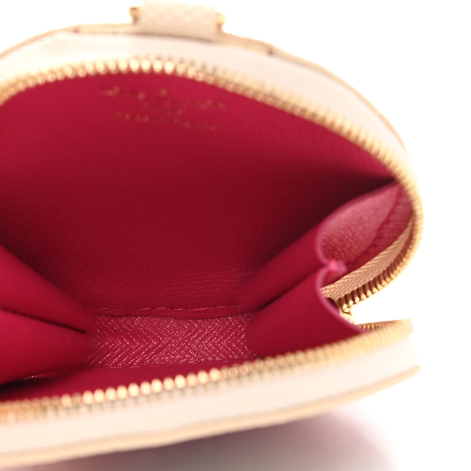 Louis Vuitton Damier Azur 2021 Christmas Animation Hollywood Bag Charm Fuchsia 5 of 6