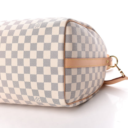 Louis Vuitton Damier Azur Speedy Bandouliere 30 10 of 10