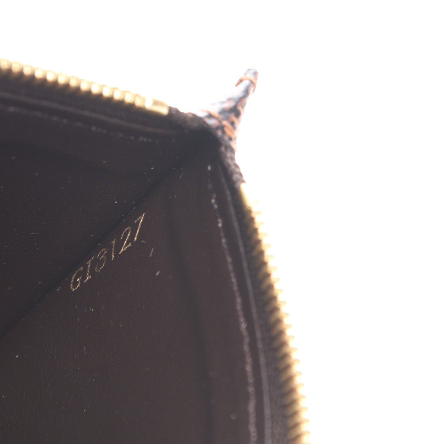 Damier Ebene Josephine Wallet Zippered Insert