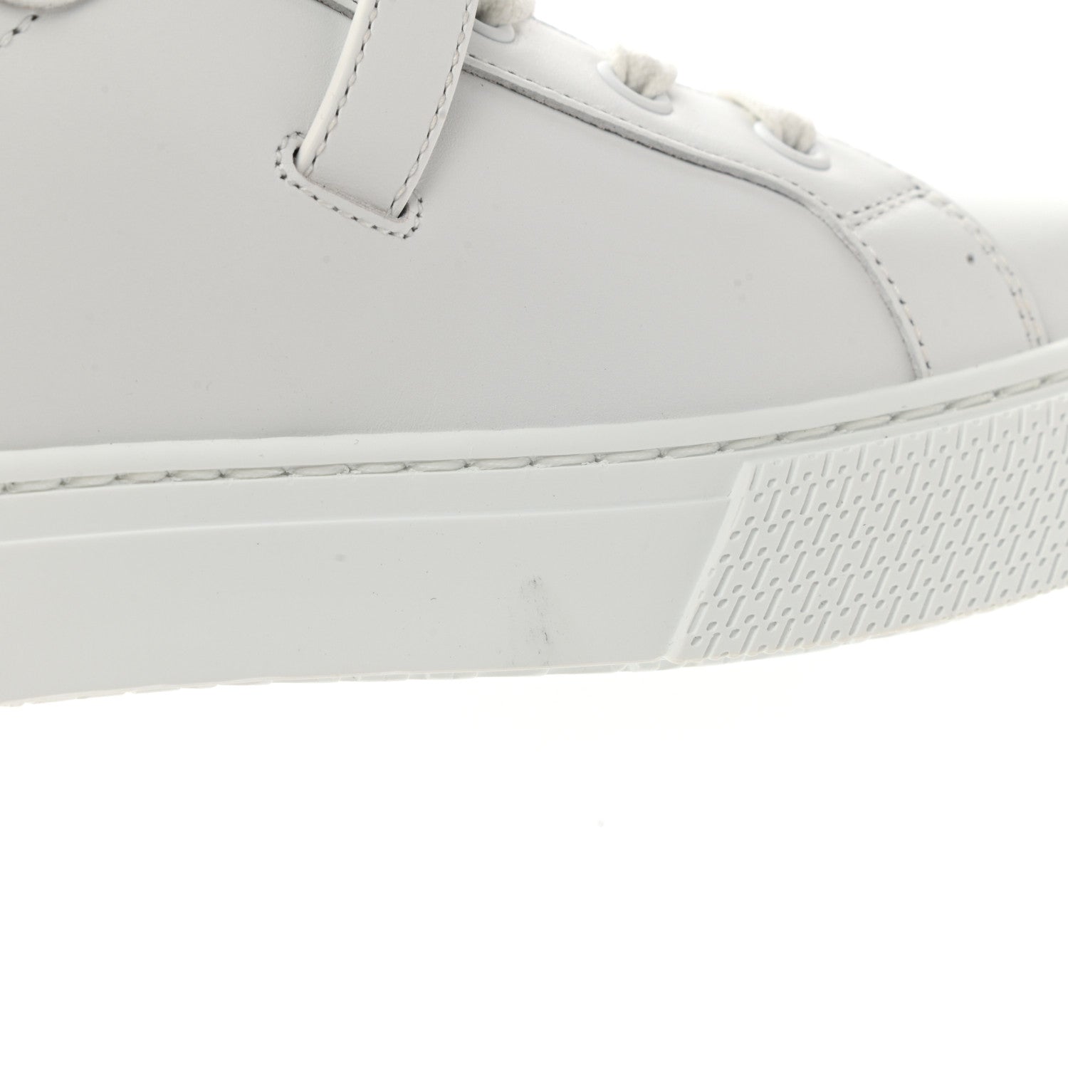 Hermes Calfskin Day Sneakers 37.5 White 10 of 11
